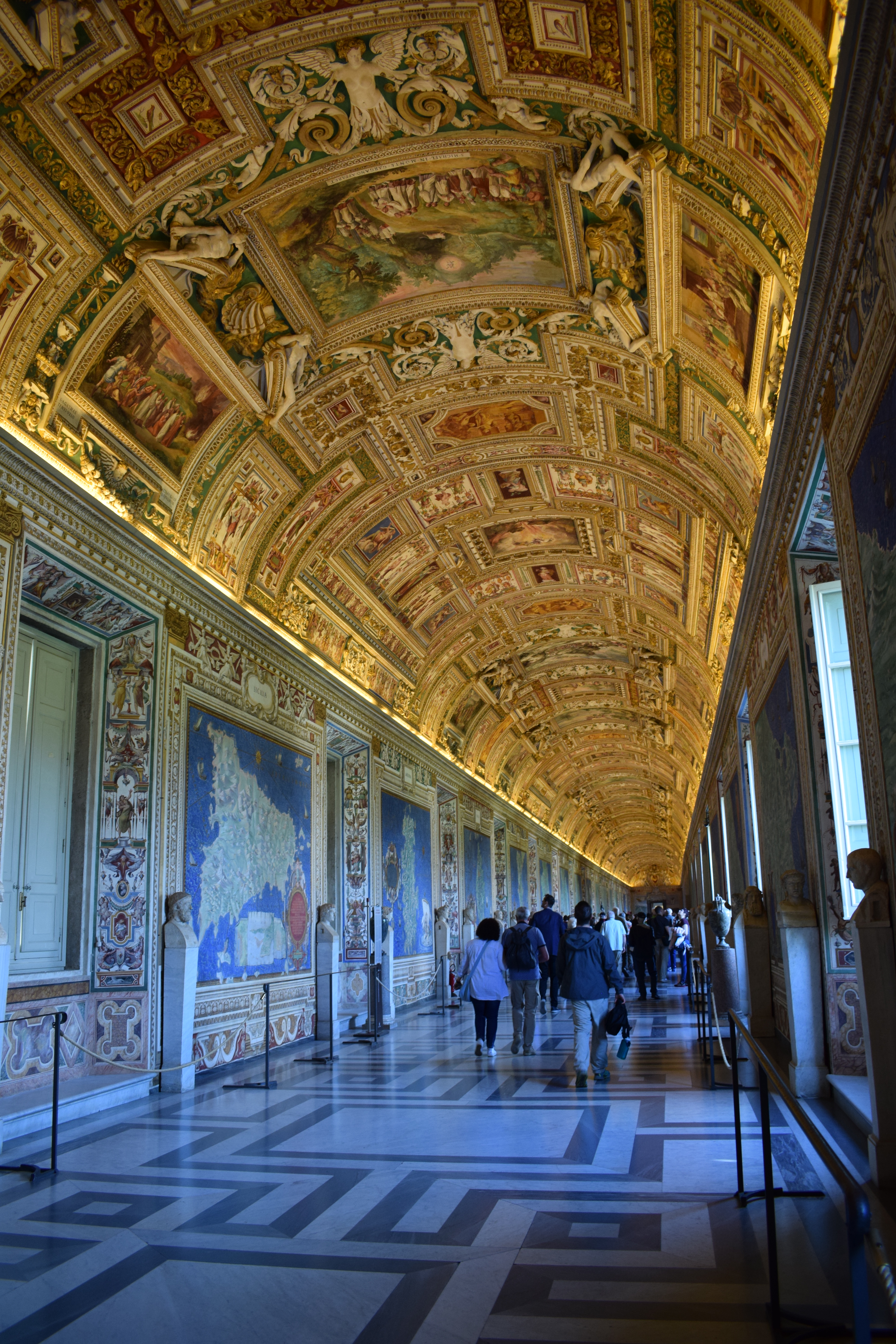 Inside the Vatican Museums Rome Italy