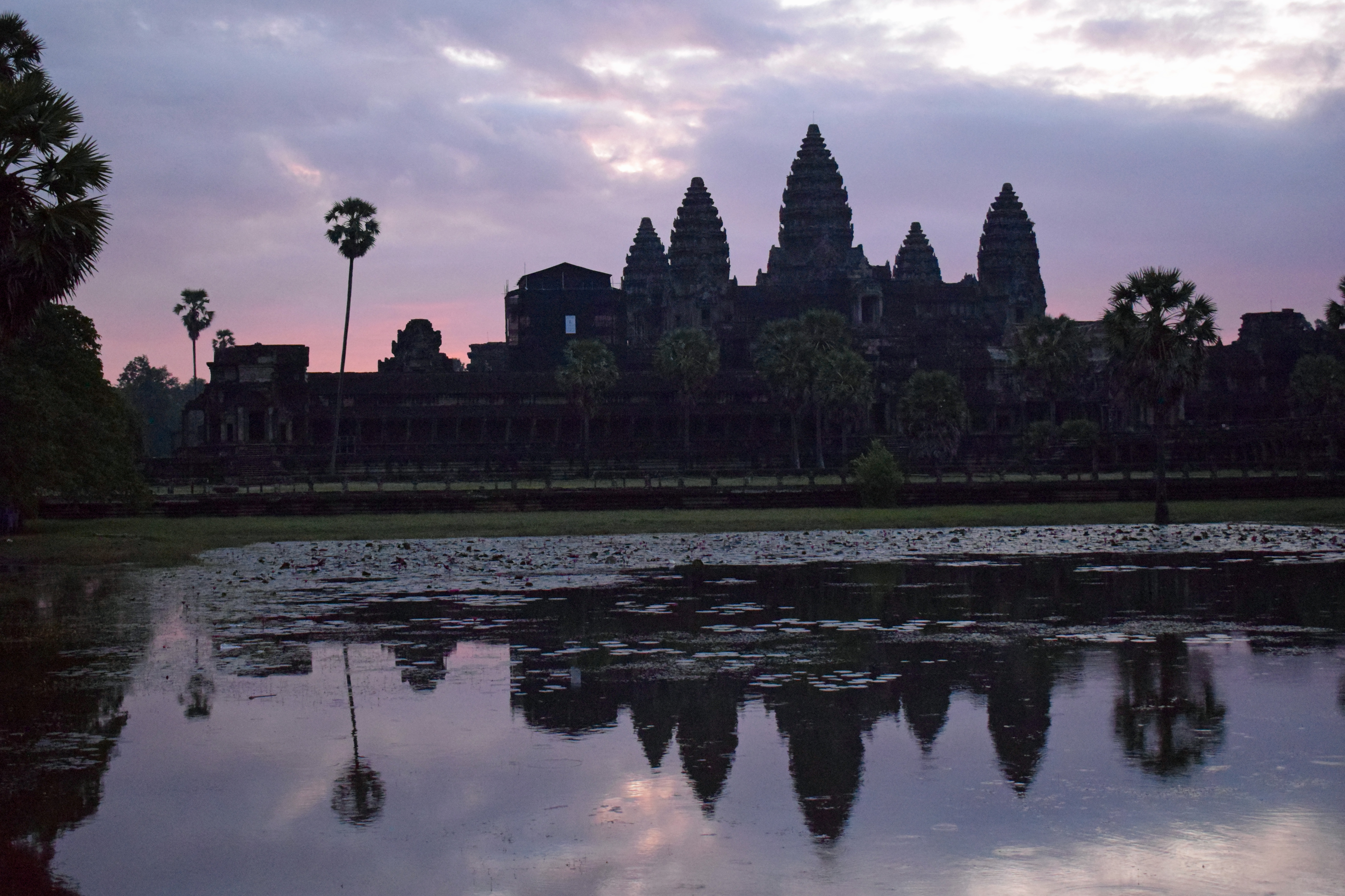 Angkor Wat at Sunrise in Cambodia