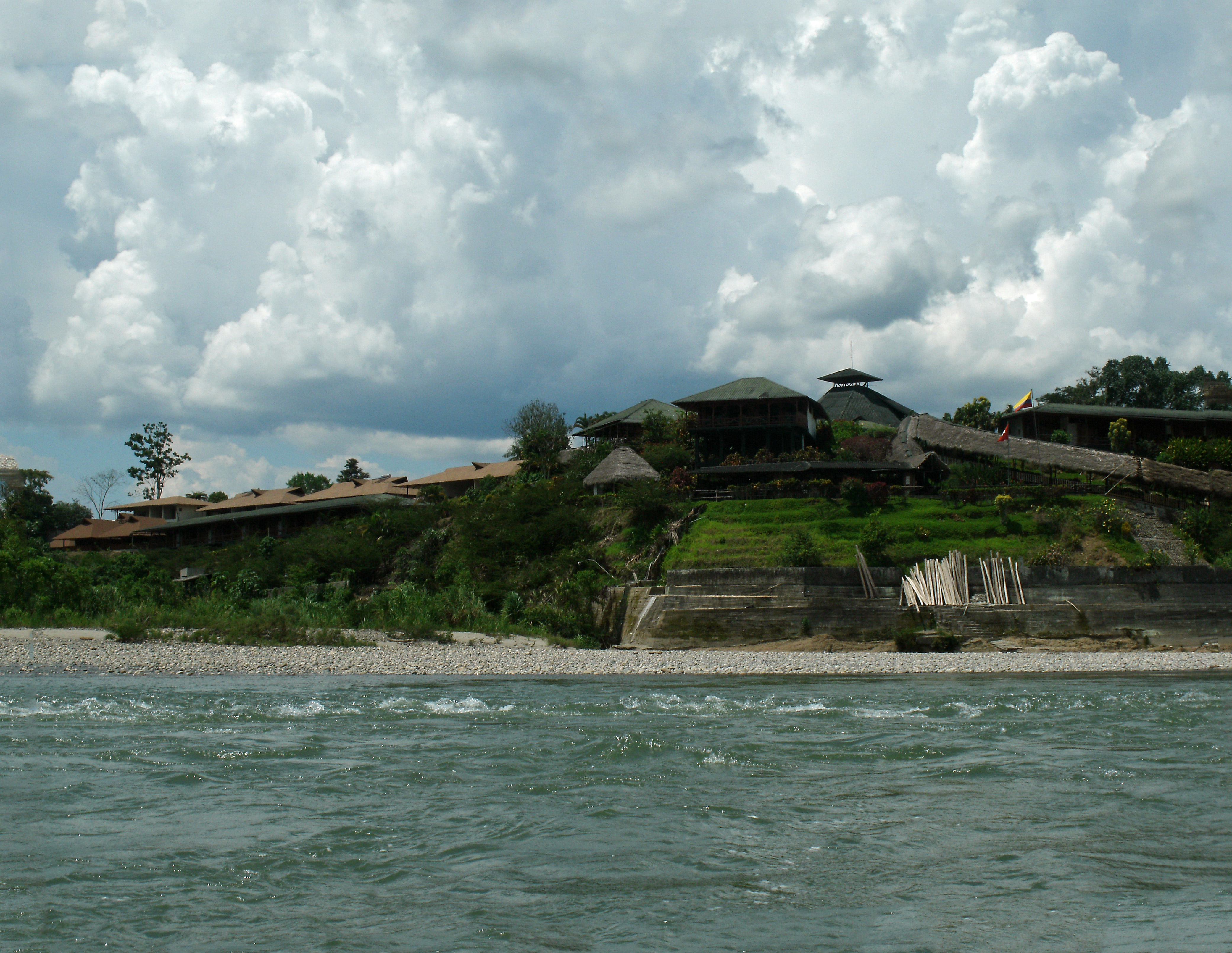 Casa del Suizo Lodge on Napo River in Ecuador Amazon