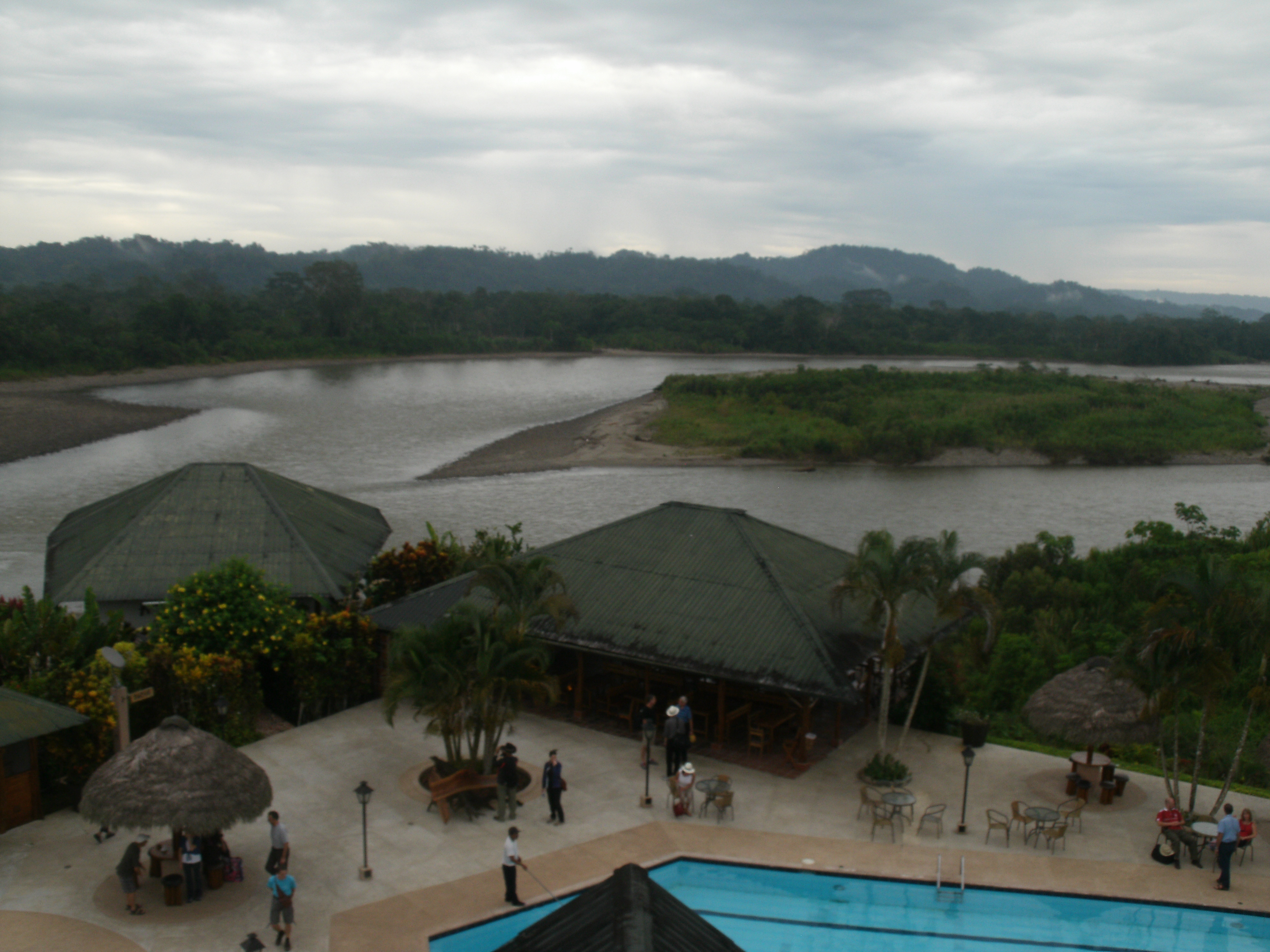 View of Napo River from Casa del Suizo Ecuador Amazon Rainforest