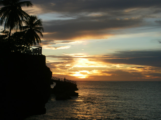 Sunset View from Store Bay in Tobago