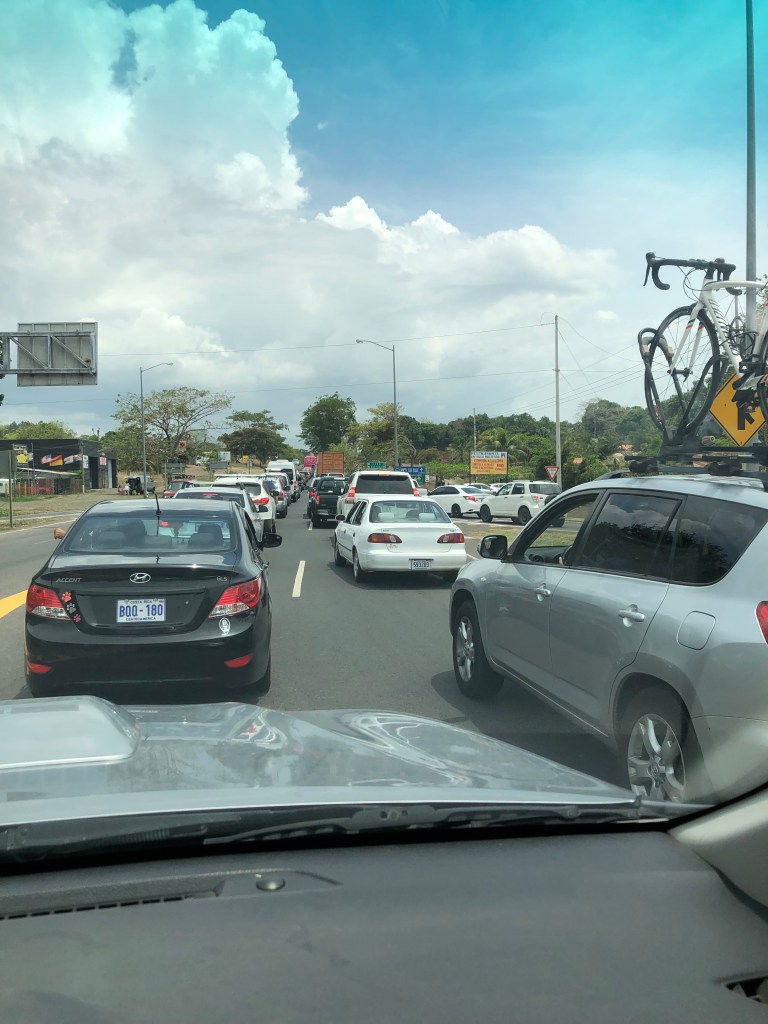 Traffic Jam Highway 27 Costa Rica