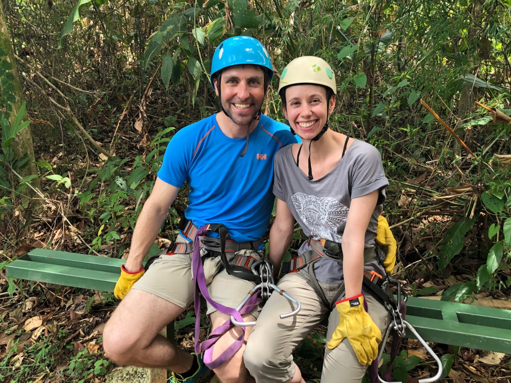 Zip Lining in Manuel Antonio 